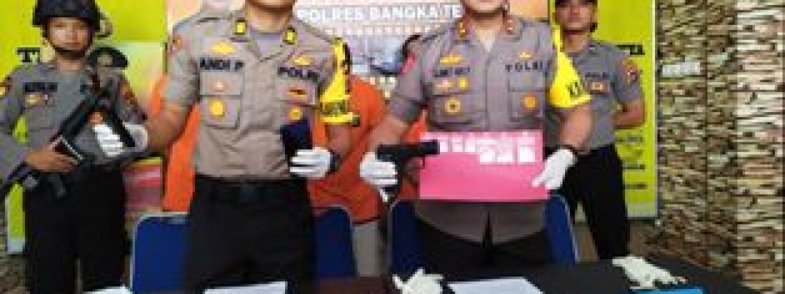 Sat Resnarkoba Polres Bangka tengah Tangkap Pengedar Narkoba, 27 Gram sabu diamankan