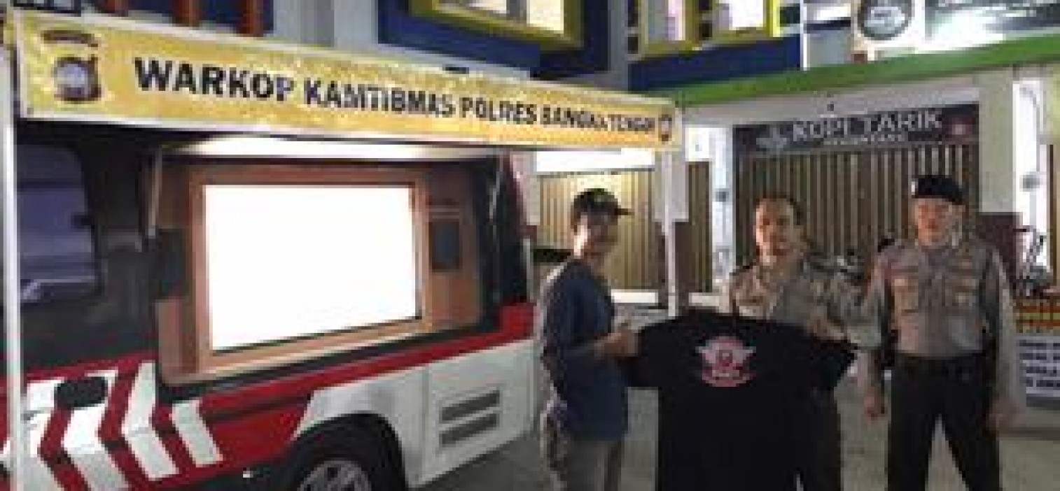 Warkop Kamtibmas Polres Bateng Kopdar Dengan Komunitas Motor klassik Koba