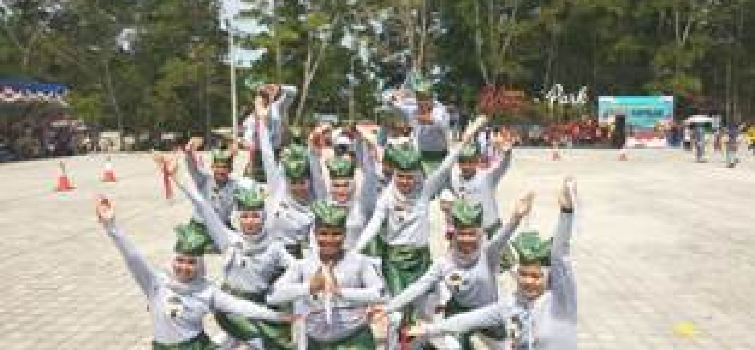 Tampil Spektakuler, Tim Bendicak Polres Bangka tengah Optimis Juara