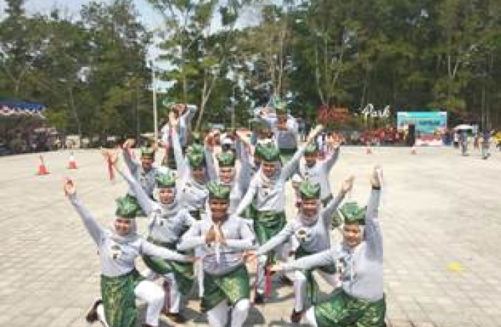 Tampil Spektakuler, Tim Bendicak Polres Bangka tengah Optimis Juara