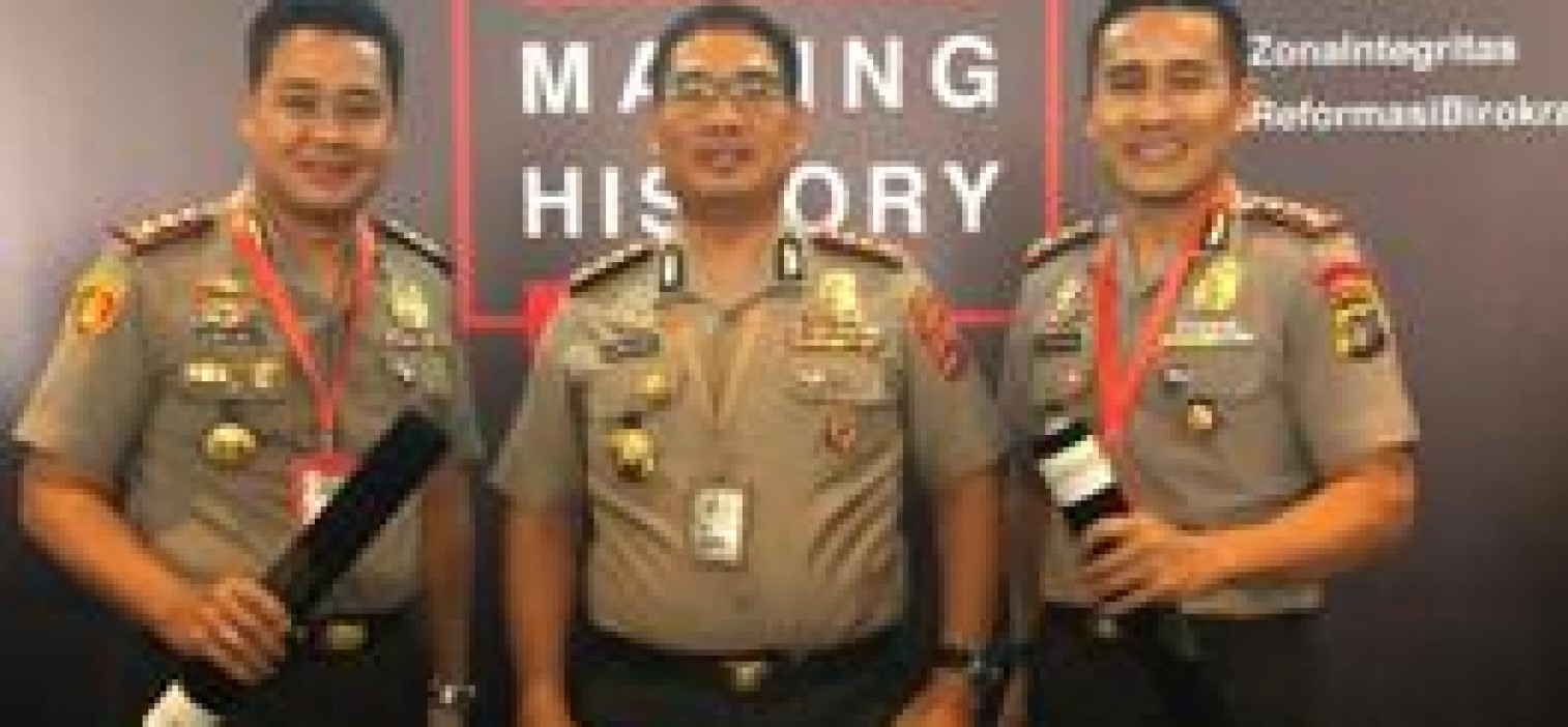 Selamat ! , Polres Bangka Tengah Sandang Predikat Wilayah Bebas Dari Korupsi