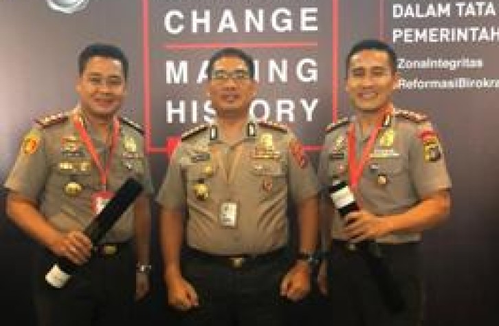 Selamat ! , Polres Bangka Tengah Sandang Predikat Wilayah Bebas Dari Korupsi