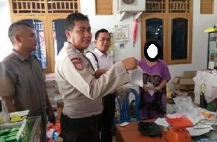 Cipkon Menjelang Tahun Baru, Polsek Namang Amankan Miras