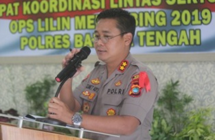 Kapolres Bangka tengah Himbau Masyarakat Tidak Merayakan Tahun Baru Dengan Hingar Bingar