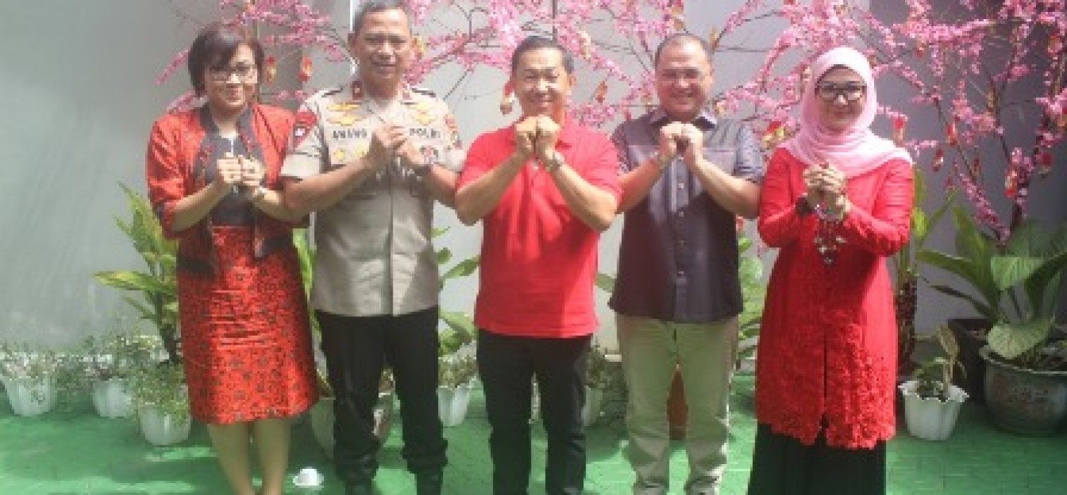 Perayaan Imlek Gubernur Dan Kapolda Kep. Babel Silaturahmi Ke Tomas Koba
