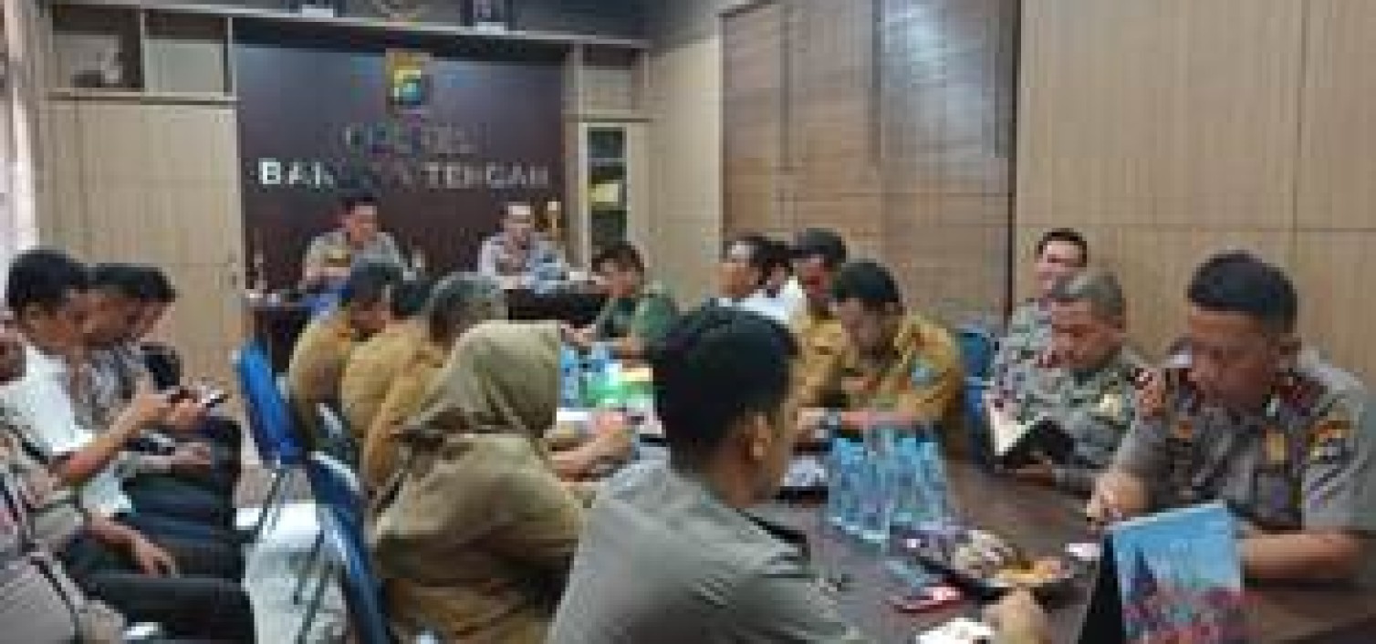 Antisipasi Bencana, Polres Bangka tengah dan Instansi Terkait Bentuk Tim Terpadu