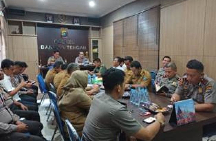 Antisipasi Bencana, Polres Bangka tengah dan Instansi Terkait Bentuk Tim Terpadu