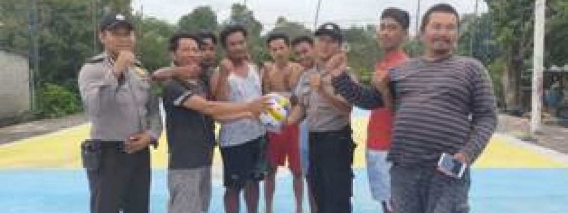 Polsek Lubuk Besar Rangkul Pemuda Dusun Sungai Tebuk