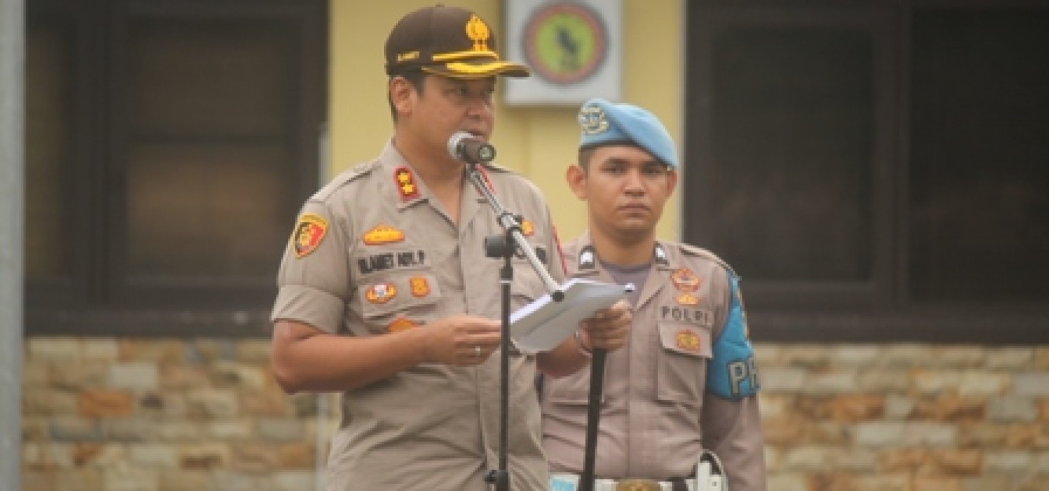 10 Penekanan Kapolres Bangka Tengah Pada Upacara Hari Kesadaran Nasional