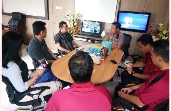 Terkait Gakkumdu Pilkada 2020, Bawaslu Gelar Rakor Ke Kapolres Bangka tengah