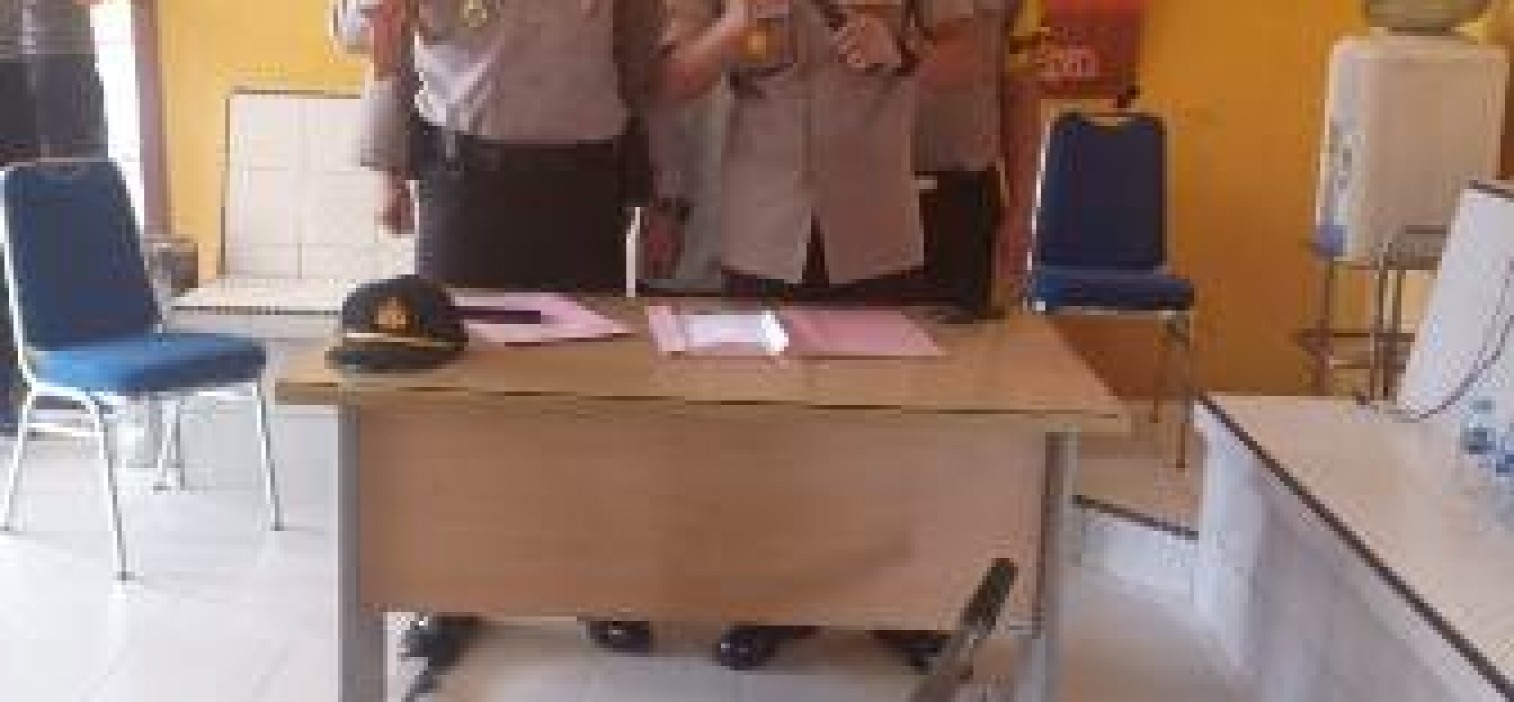Kurang Dari Lima Jam, Polsek Koba Berhasil tangkap Pelaku Curat Mesin Perahu