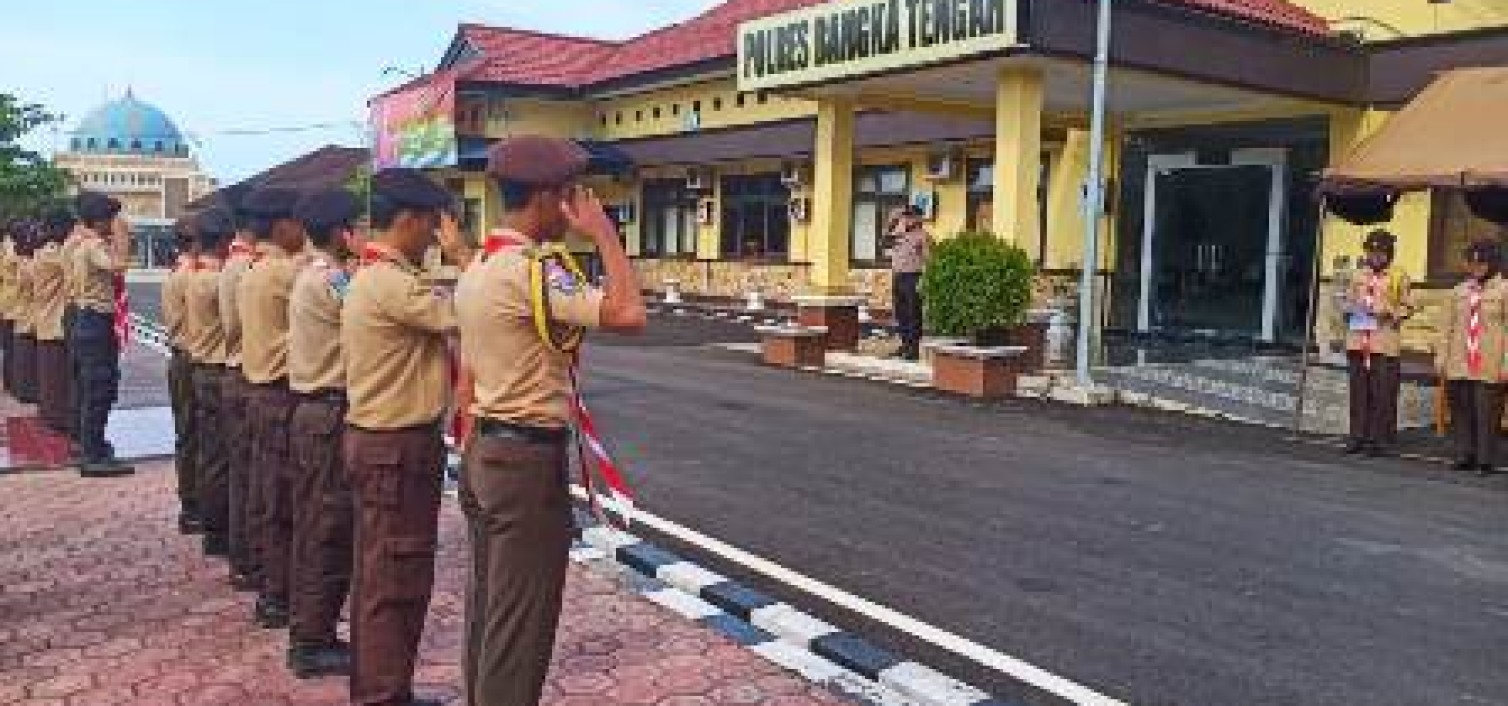 Saka Bhayangkara Terus Giatkan Sabtu Produktif