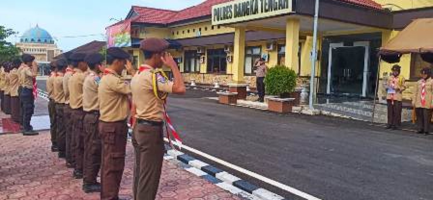 Saka Bhayangkara Terus Giatkan Sabtu Produktif