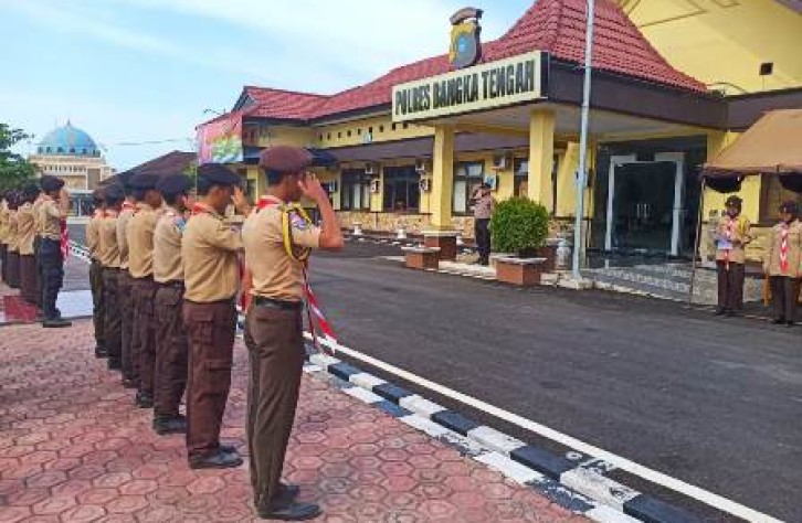 Saka Bhayangkara Terus Giatkan Sabtu Produktif