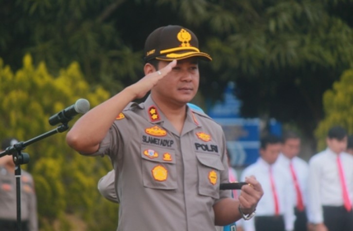 Delapan Poin Arahan Kapolres Bangka tengah Kepada Personil yang Bertugas