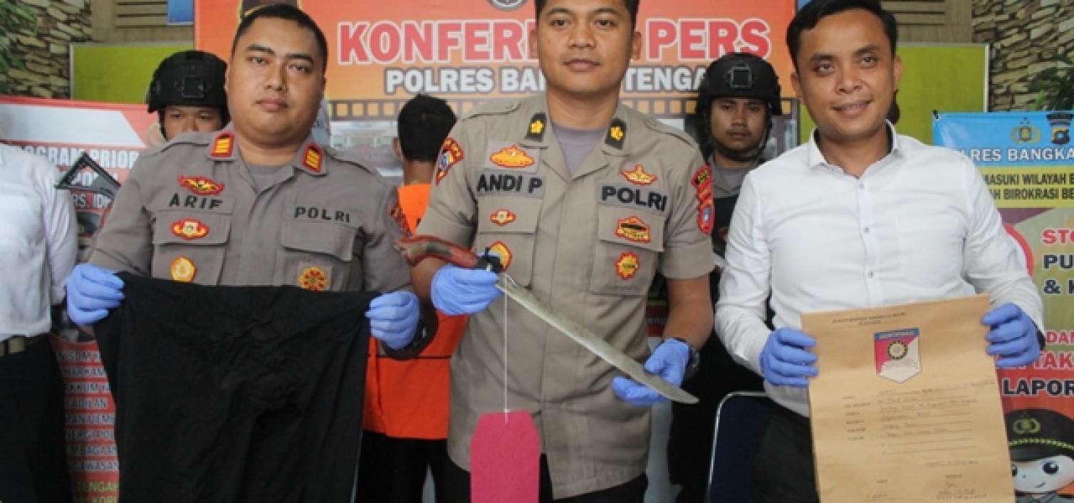 Naas, Kembalikan motor Pinjaman Andit Kena Bacok
