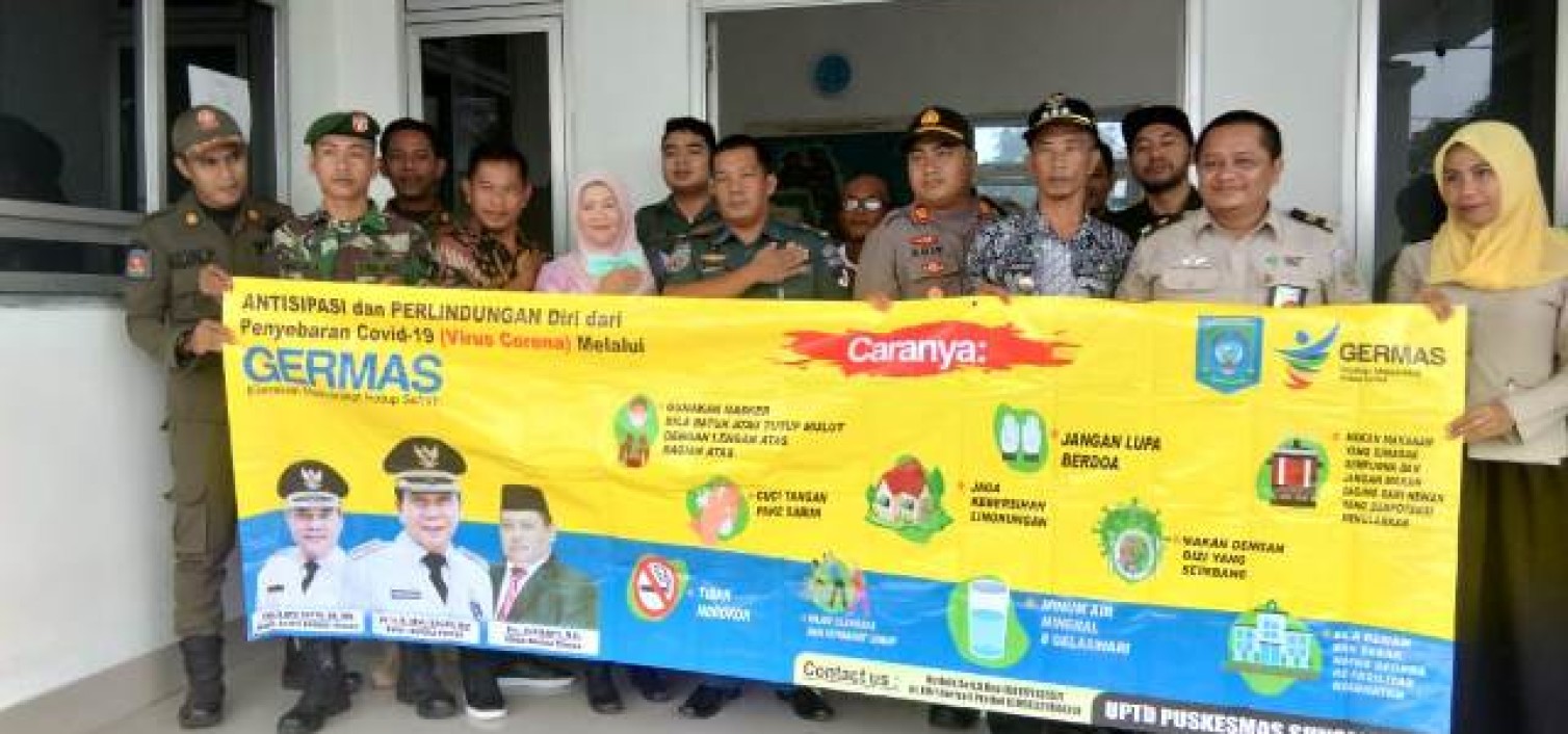 Polsek sungai selan Gelar Rakor Pencegahan Corona di Sungai Selan