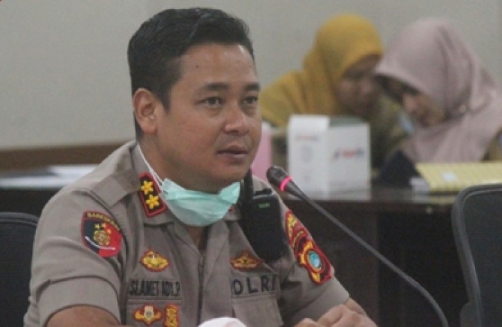 Kapolres Bateng Ajak Masyarakat Pakai Masker Bila Harus Keluar Rumah