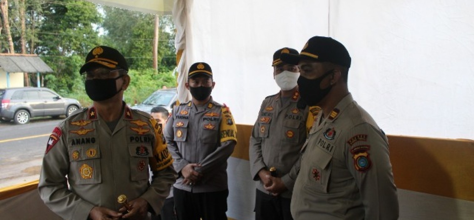 Cek Pos Pam Koba Ops Ketupat, Kapolda Babel : Tugas Kita Ada Perubahan