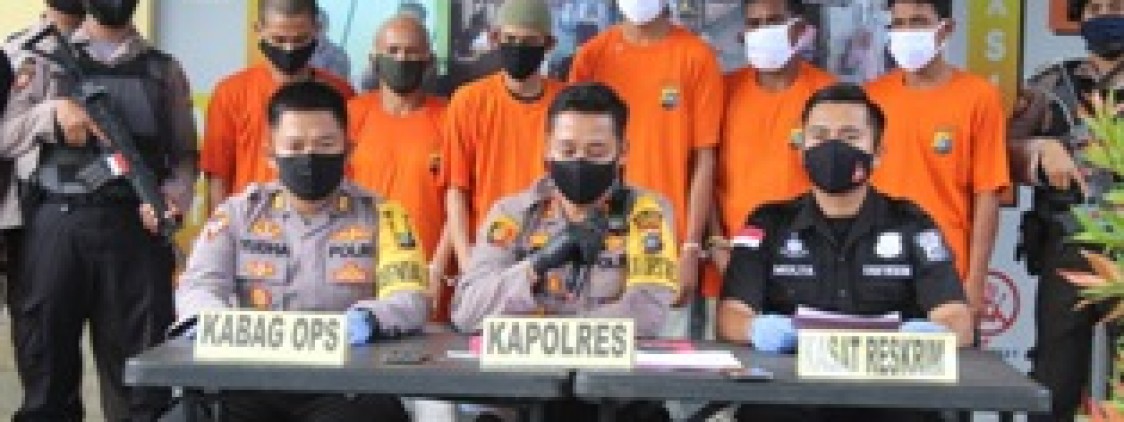 Tim Tupai Polres Bangka Tengah berhasil ungkap kasus Curanmor antar Kabupaten