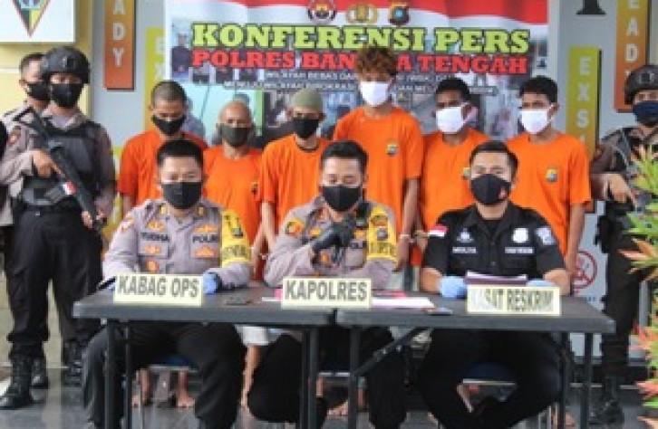Tim Tupai Polres Bangka Tengah berhasil ungkap kasus Curanmor antar Kabupaten