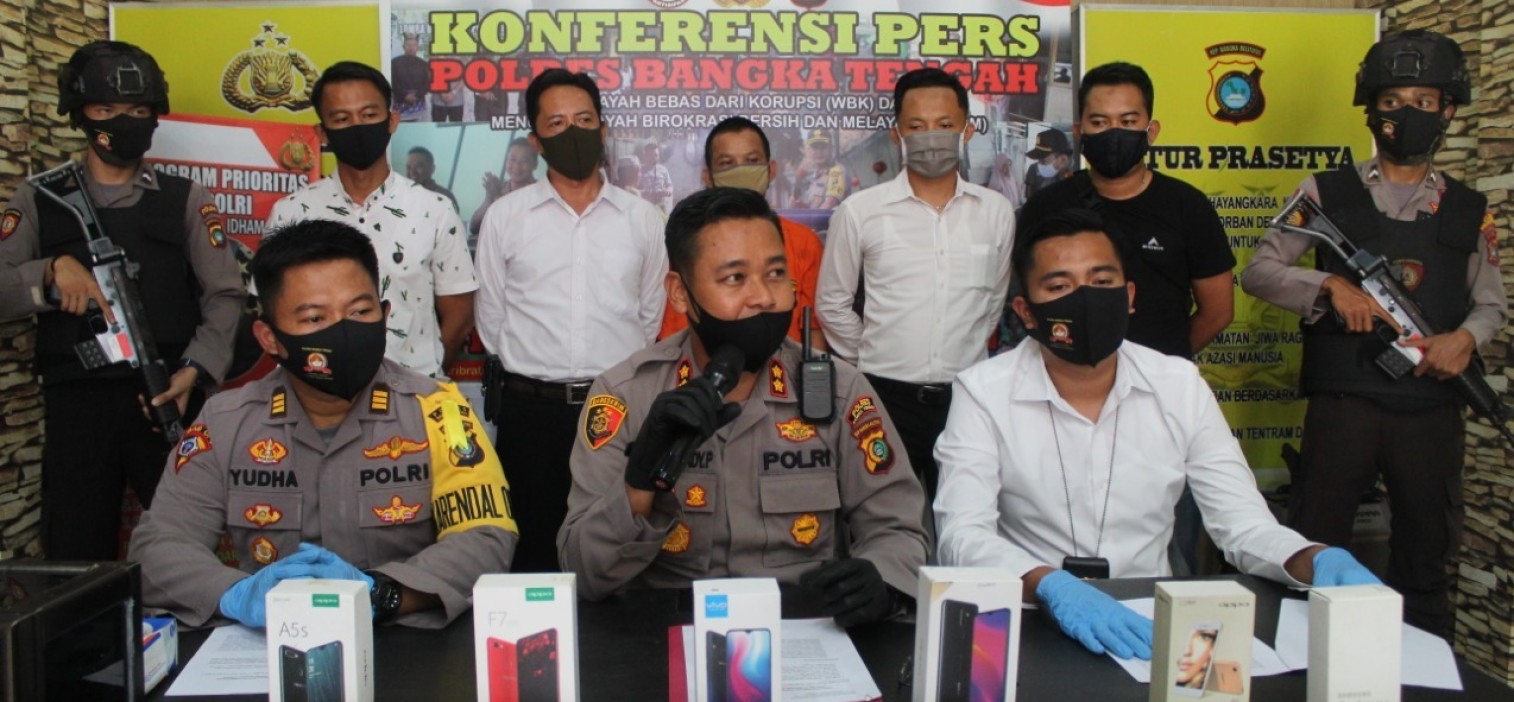 Residivis Spesialis Maling Handphone di 7 TKP Kembali Diringkus