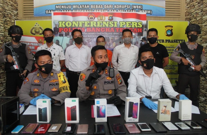 Residivis Spesialis Maling Handphone di 7 TKP Kembali Diringkus
