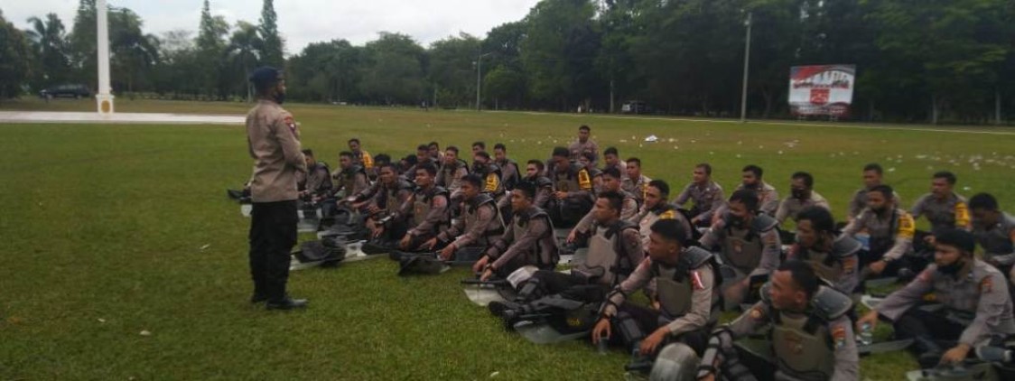 Kesiapan Pilkada Serentak, Kabag Ops Gelar Latihan Sispamkota