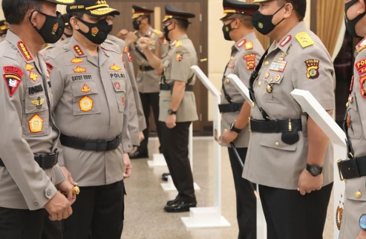 Pesan Kapolri Buat 8 Kapolda Yang Baru Dilantik: Netralitas Hingga Tegakan Prokes