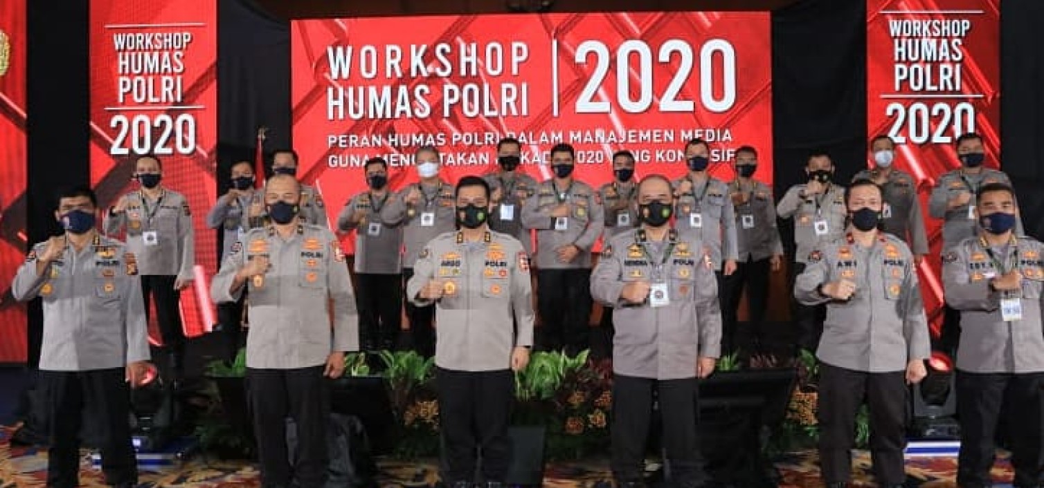 Humas Polri Gelar Workshop Manajemen Media Pilkada untuk Menciptakan Kamtibmas Kondusif