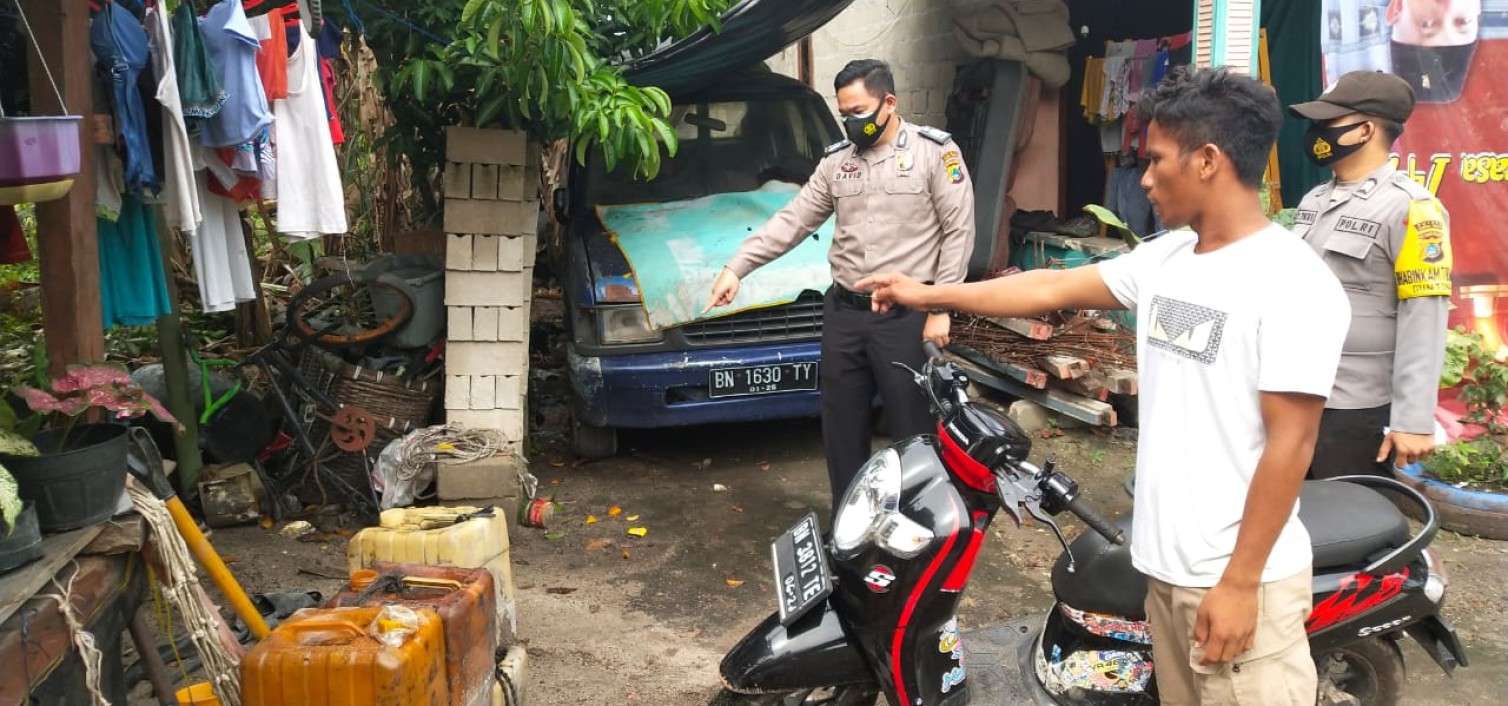 Laporan Masyarakat Curanmor, Tim Opsnal Polsek Koba Gercep Lidik Pelaku