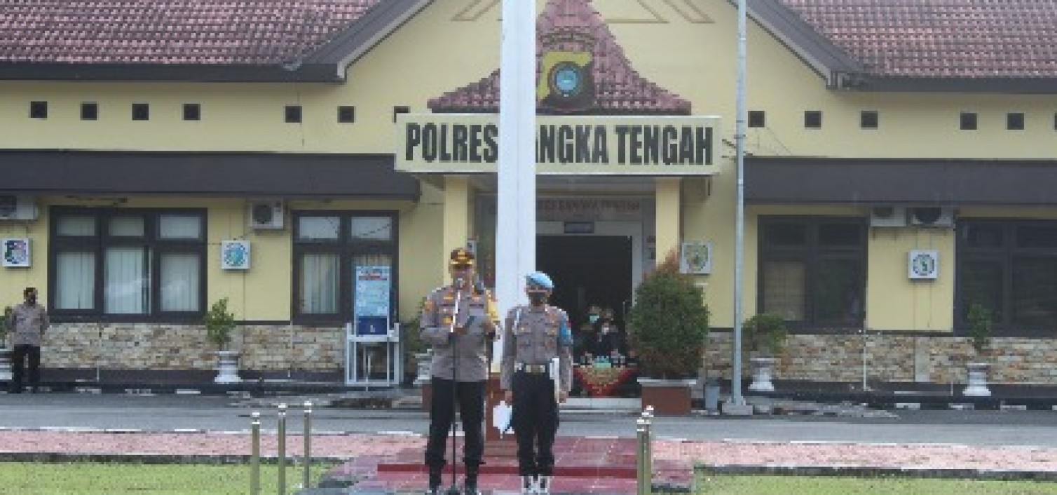 Jelang Nataru, Polres Bateng Gelar Apel Pasukan Ops Lilin 2020