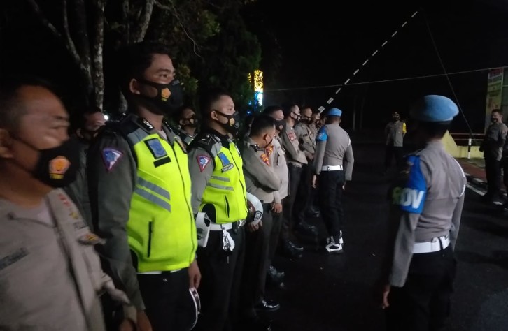 Gaktiblin, Bidang Propam Polda Babel periksa kelengkapan personel Polres Beteng