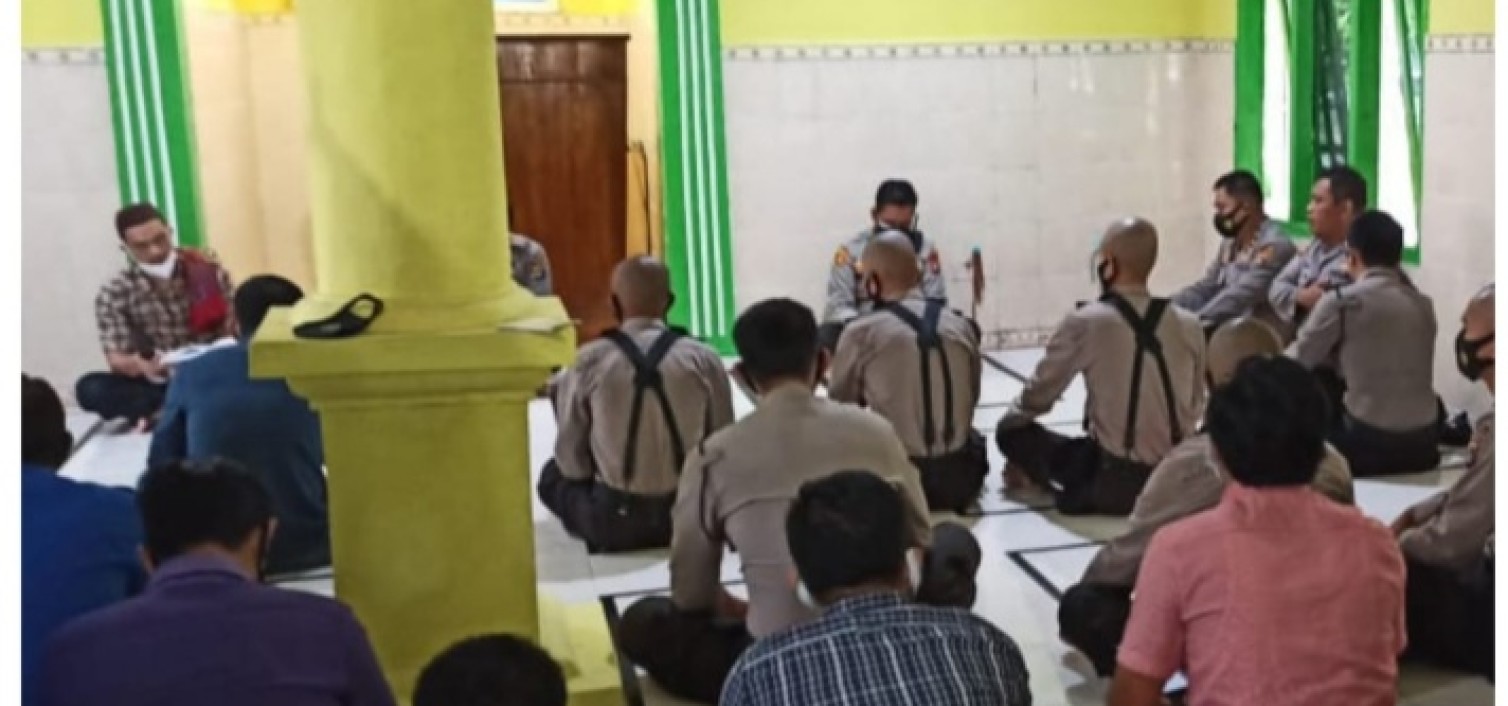 Tingkatkan Iman dan Taqwa,Personil Polres Bateng rutin melaksanakan Binrohtal