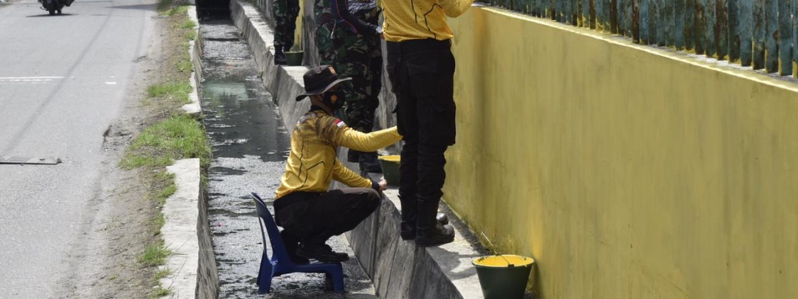 Mantapkan Sinergitas, Taruna Latsitardanus 41 dan Masyarakat Renovasi Gereja, Masjid dan Rumah