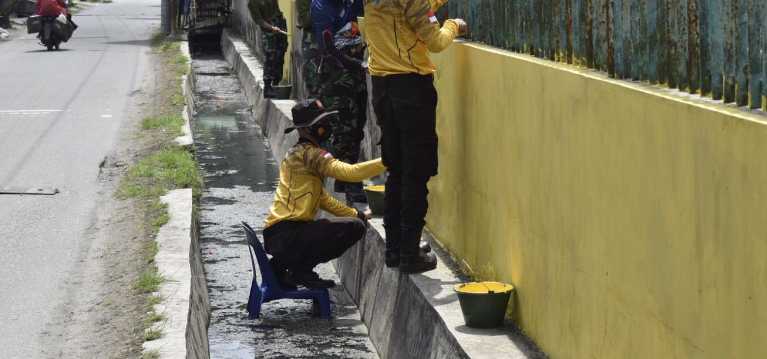 Mantapkan Sinergitas, Taruna Latsitardanus 41 dan Masyarakat Renovasi Gereja, Masjid dan Rumah