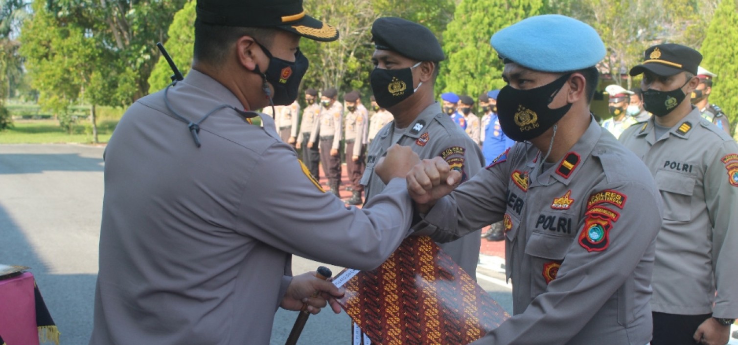 Polres Bateng terima penghargaan dari Kapolda dalam Penilaian Kerja Satker