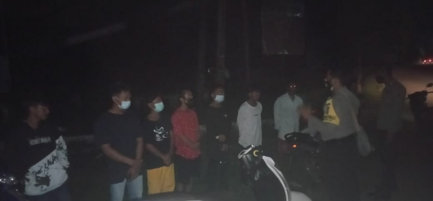 Cegah penyebaran virus Covid-19, Polres Bateng rutin lakukan patroli KRYD