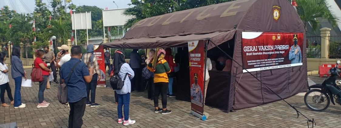 Polri Dirikan Gerai Vaksin Presisi di Polres-Polsek, Gratis dan Tanpa Syarat KTP Domisili