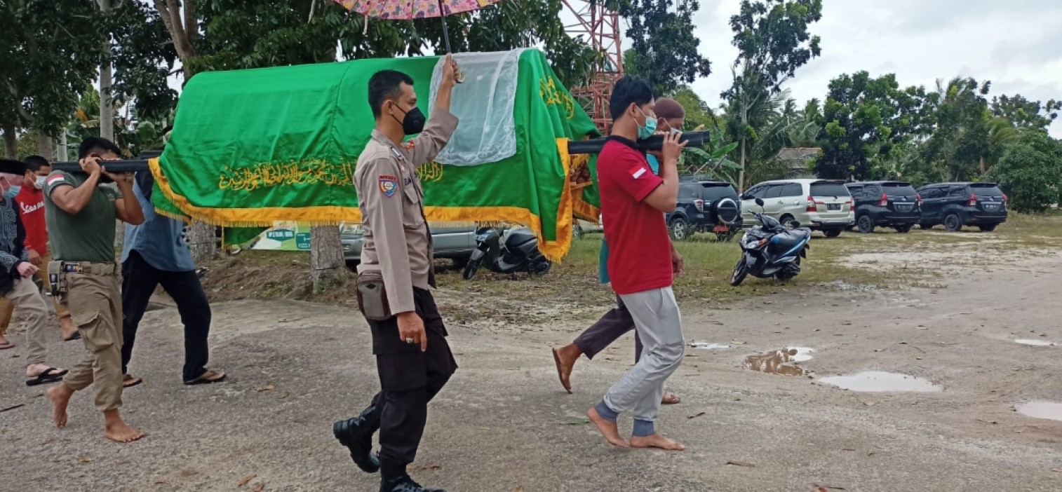 Wujudkan Polri Humanis, Bhabinkamtibmas Desa Kel.Koba Sambang Duka Masyarakat (PSDM)