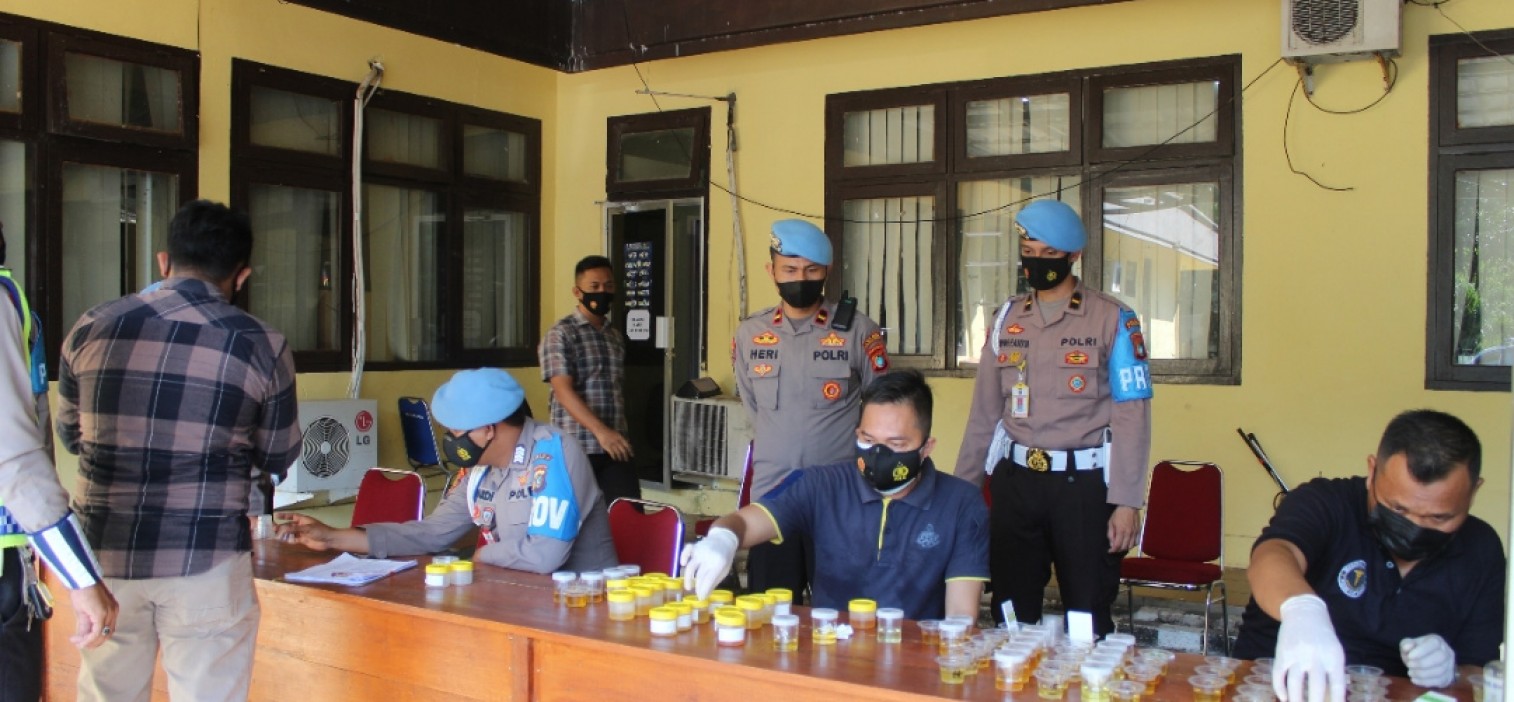 Propam Polda Kep.Babel Gelar Ops Gaktibplin di Polresta Bateng