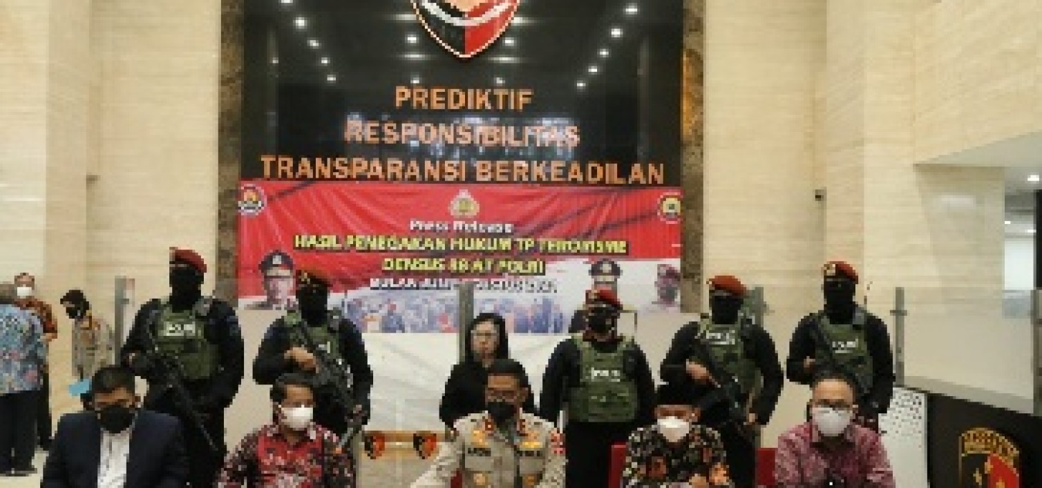 Tangkap 53 Terduga Teroris di 11 Provinsi, Polri Paparkan Sumber Pendanaan Kelompok JI