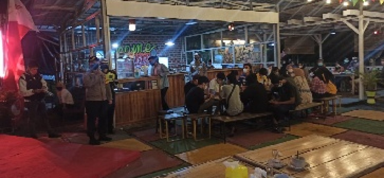 Perketat Patroli KRYD Dan PPKM Mikro, Personel Polres Bateng Imbau Masyarakat patuhi prokes