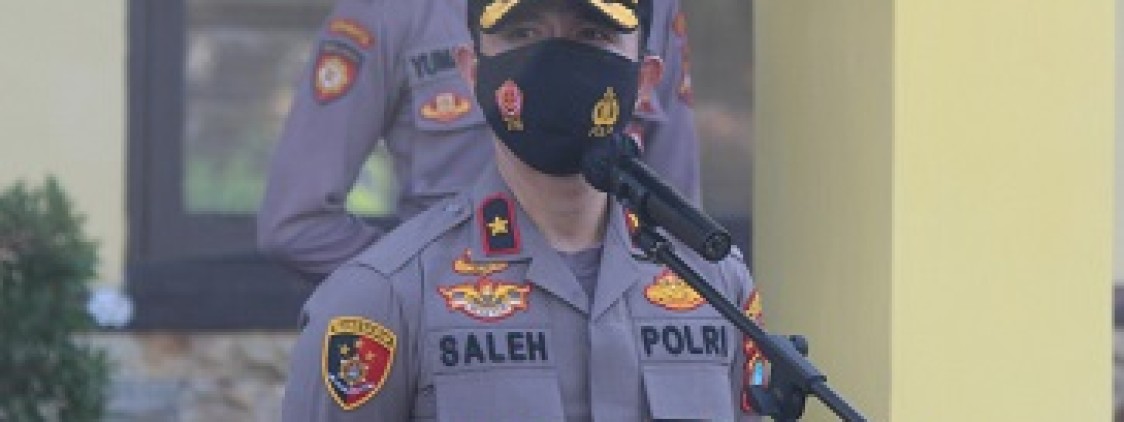 Pimpin Apel Perdana, Kompol. Saleh : Akan Saya Beri Reward