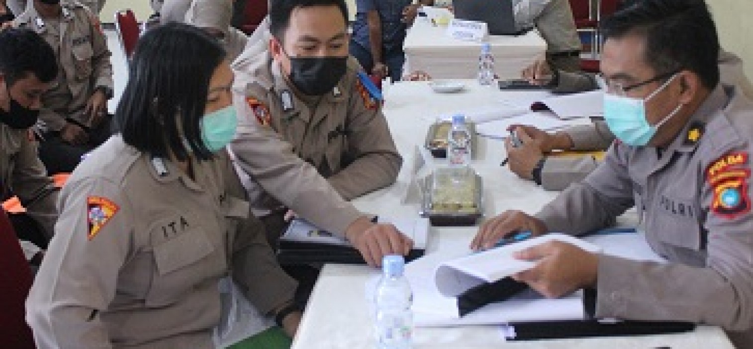 Polres Bangka Tengah Diaudit Oleh Itwasda Polda Kep. Babel