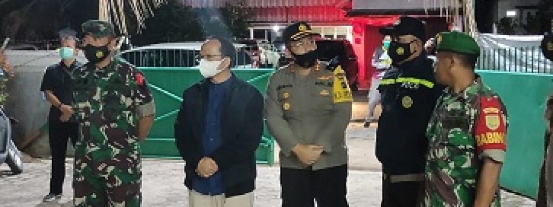 Tinjau gereja H-1 Natal, Forkopimda Bateng Pastikan keamanan dan Prokes jemaat