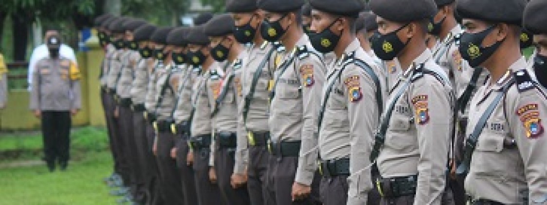 Pesan Kapolres Bangka tengah Kepada Siswa Latja SPN Polda Babel