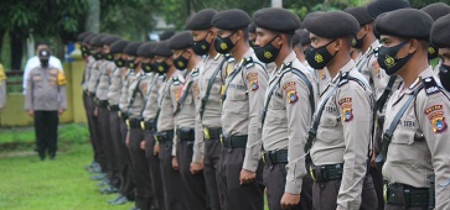 Pesan Kapolres Bangka tengah Kepada Siswa Latja SPN Polda Babel