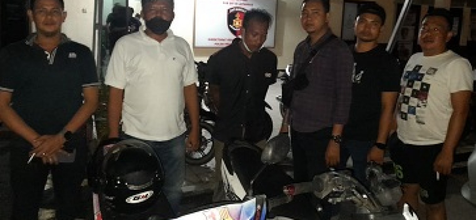 Pelaku Curanmor Spesialis Honda Beat dan NMAX Berhasil Diringkus