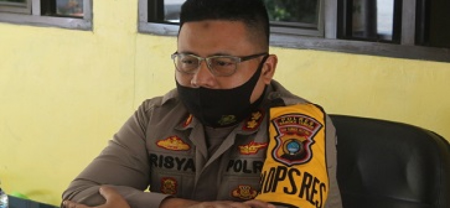 PPKM Level 3, Kapolres Bangka tengah Tiadakan Apel Bersama